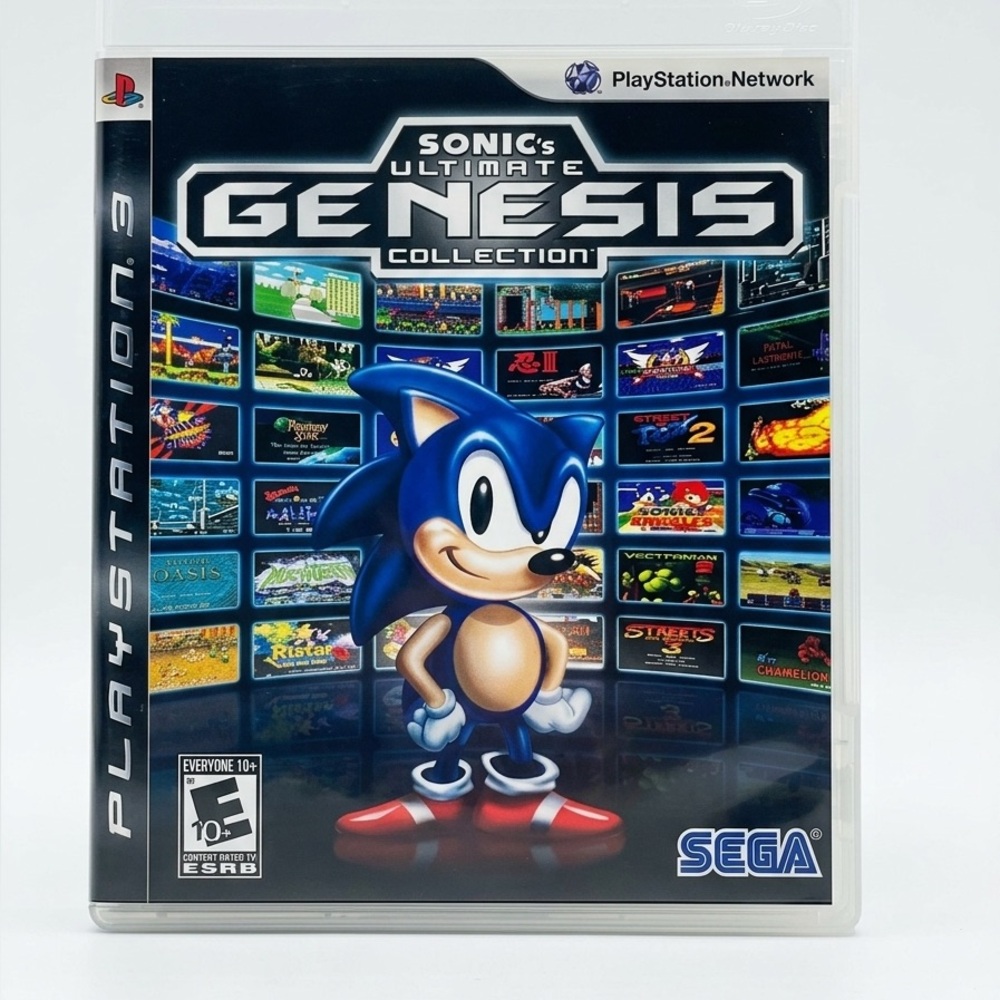 Sonic's Ultimate Genesis Collection for PlayStation 3 with Manual